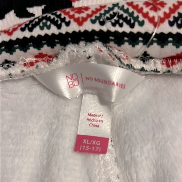 ❄️🐻 THICK WARM WINTER FAUX FLEECE LINED BEAR LEGGINGS Women’s Juniors XL 15/17 - Picture 7 of 8